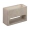 Armen Living Sunstone Indoor or Outdoor Planter in White Concrete LCSEPLAQWH - alternate 3
